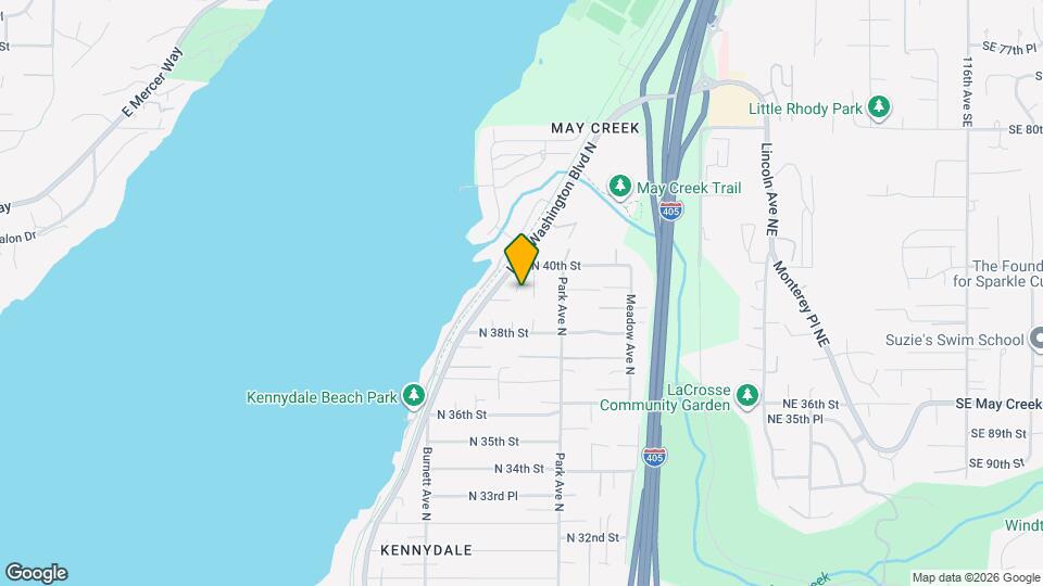 1113 N 39th Ct Map and Location Details