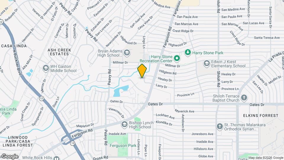 2212 Larry Dr Map and Location Details