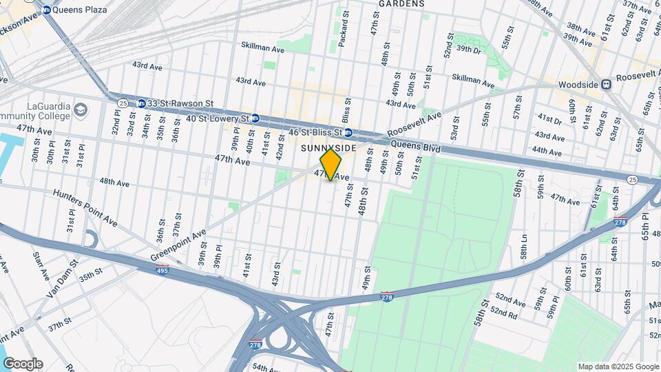 4716 46th St Map and Location Details