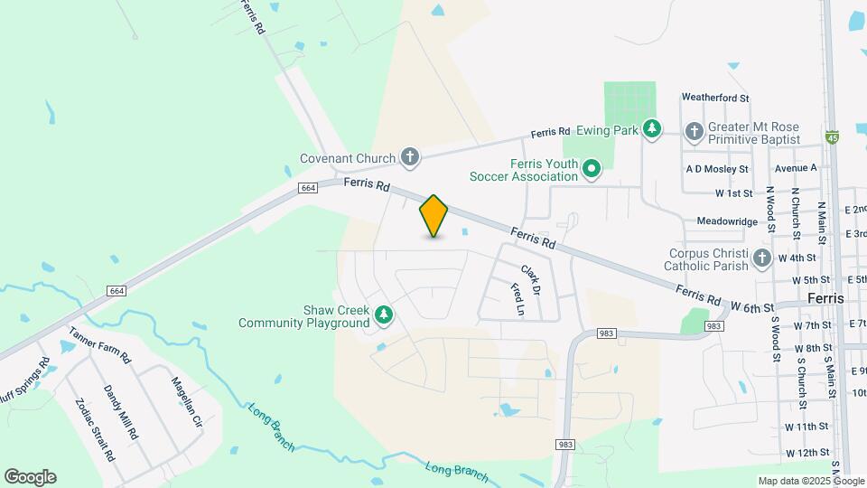 837 Clark Dr Map and Location Details