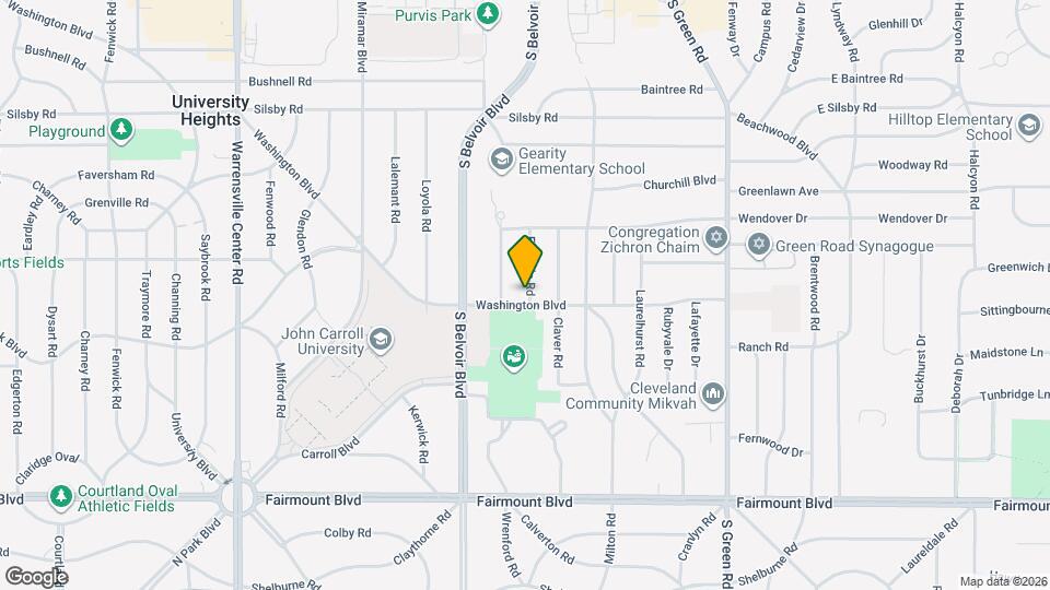 14305 Washington Blvd Map and Location Details