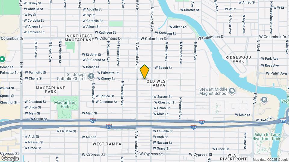 2322 W Cherry St Map and Location Details