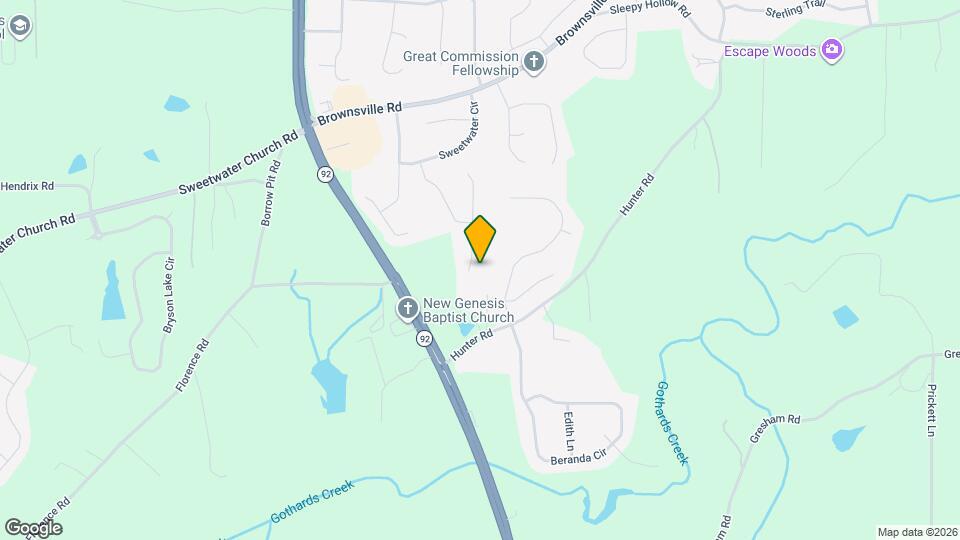 237 Sweetwater Pkwy, Unit 7302 Map and Location Details