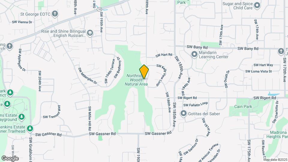 7793 SW 189th Ave Map and Location Details
