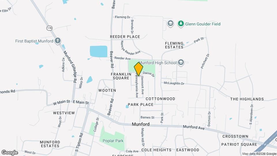 46 Pennsylvania Ave Map and Location Details