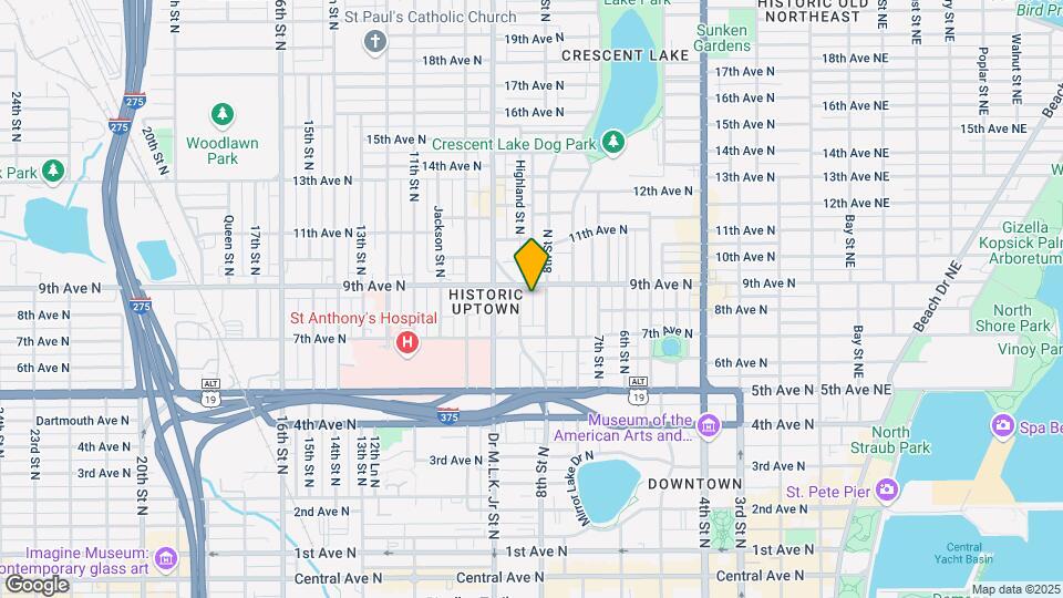 808 9th Ave N Map and Location Details
