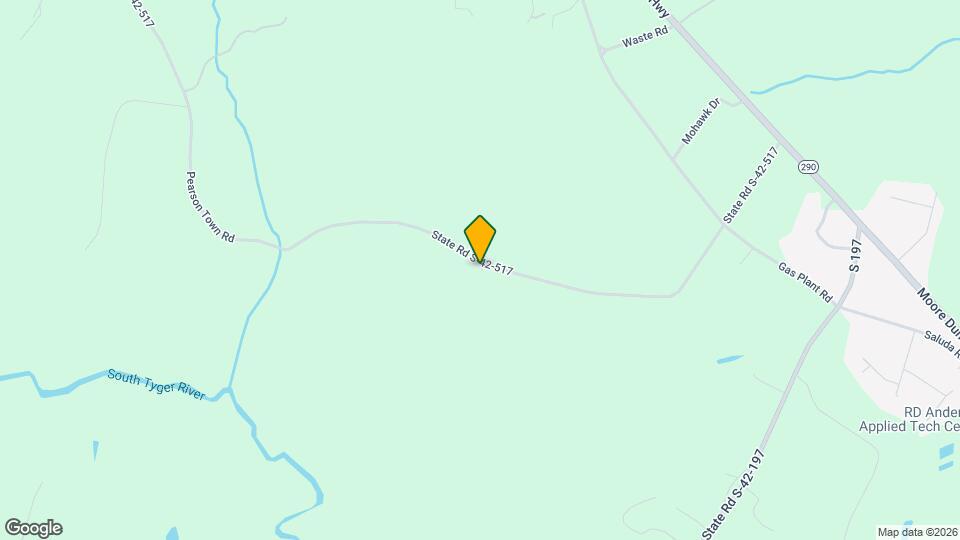 515 Pearson Town Rd Map and Location Details