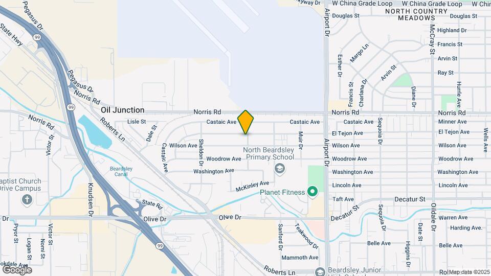 1201 El Tejon Ave Map and Location Details