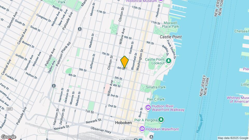 534 Garden St Map and Location Details