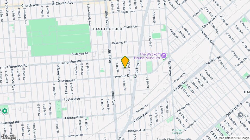 711 E 52nd St Map and Location Details