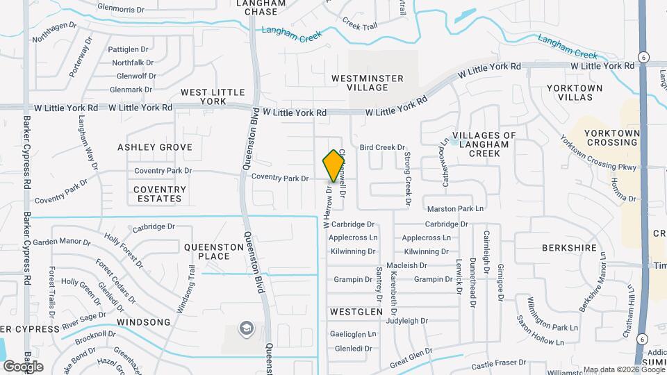 5722 W Harrow Dr Map and Location Details