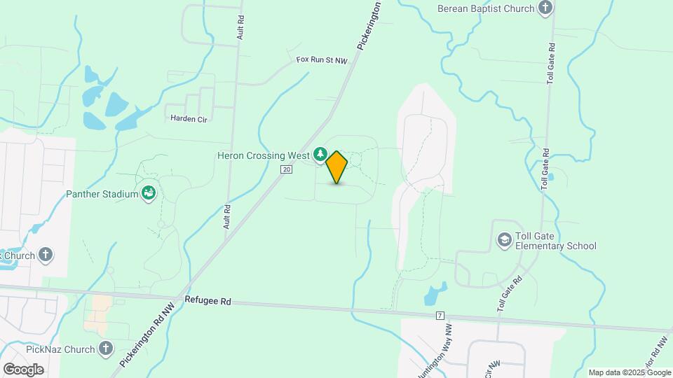 7181 Fenwick St NW Map and Location Details