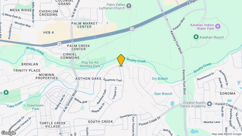 2508 Willow Way Map and Location Details