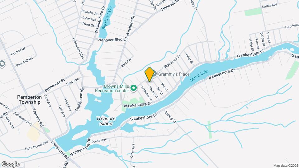 72 Peony St Map and Location Details