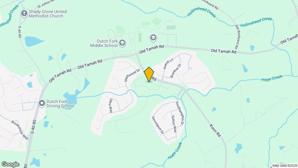 530 Glenmanor Dr Map and Location Details