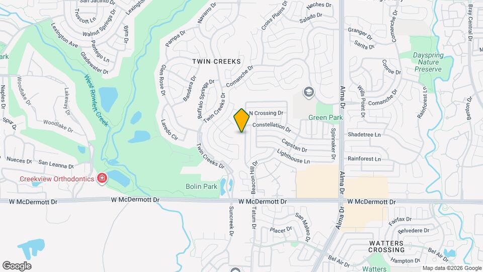 411 Misty Meadow Dr Map and Location Details