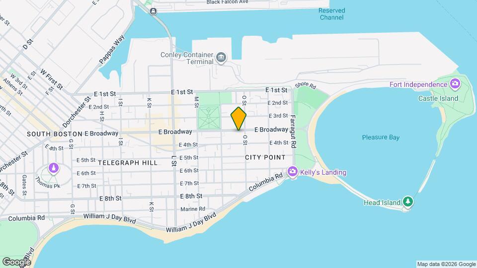 859 E Broadway Map and Location Details