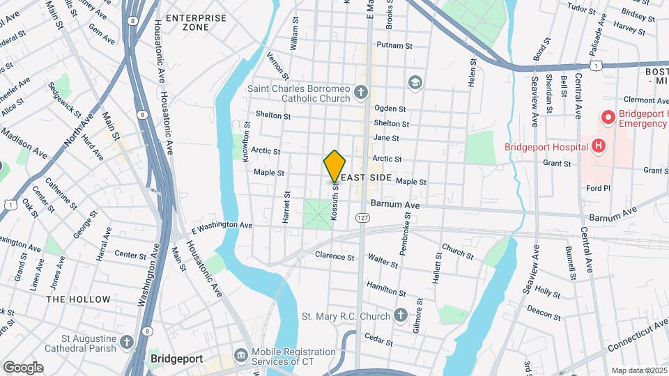 695 Kossuth St Map and Location Details