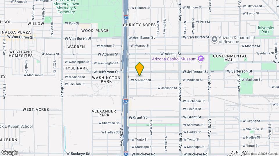 2138 W Madison St Mapa y Detalles de la Ubicación