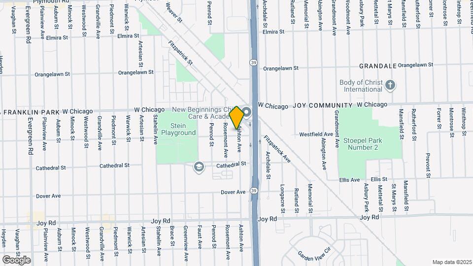 9303 Ashton Ave Map and Location Details