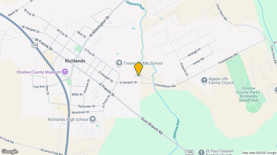 248 Winstead Lp Map and Location Details