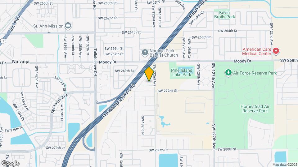 13229 SW 271st Ter Map and Location Details