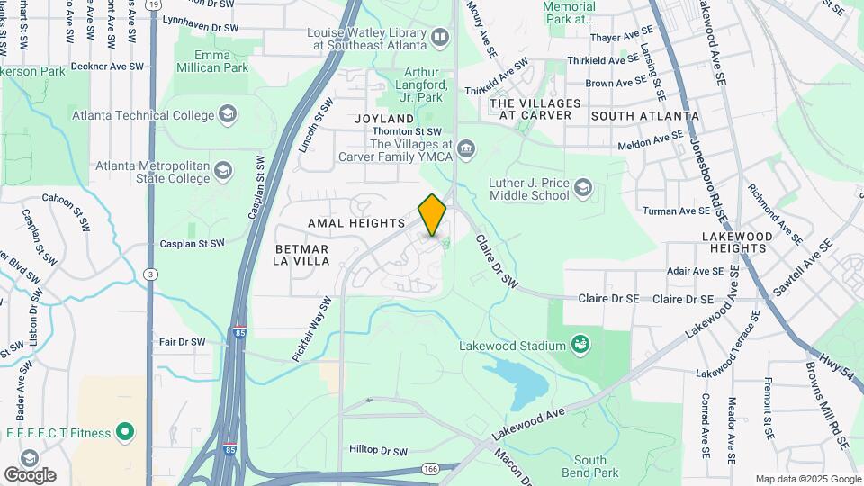 1732 Pryor Rd SW Map and Location Details