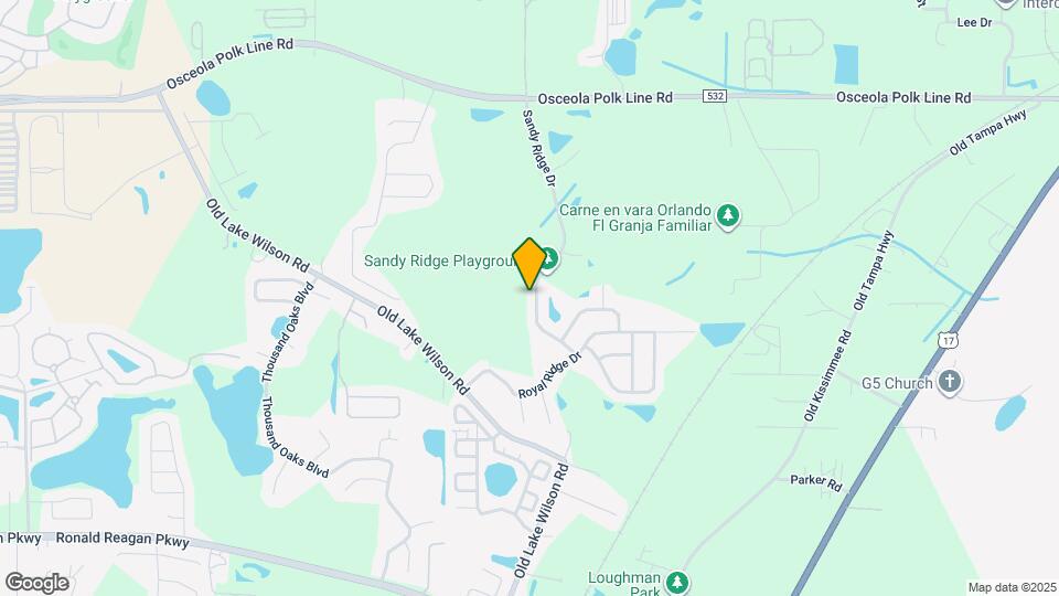 893 Sandy Ridge Dr Map and Location Details