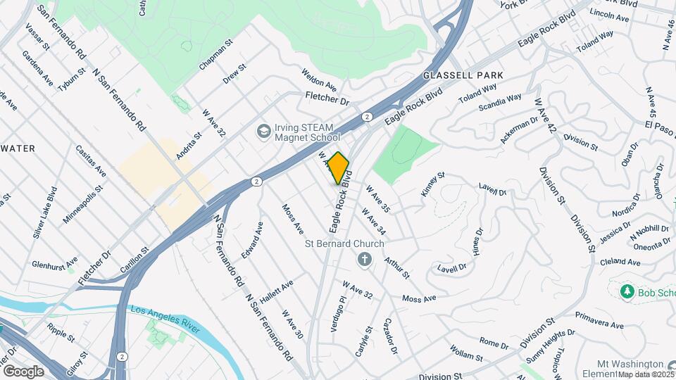 3377 N Eagle Rock Blvd Map and Location Details