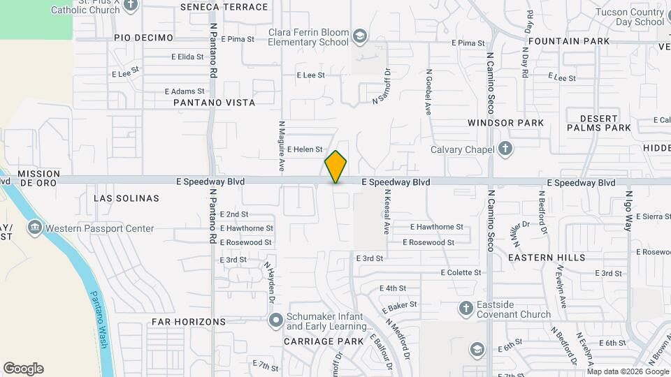 8298 E Magee Hill Loop Mapa y Detalles de la Ubicación