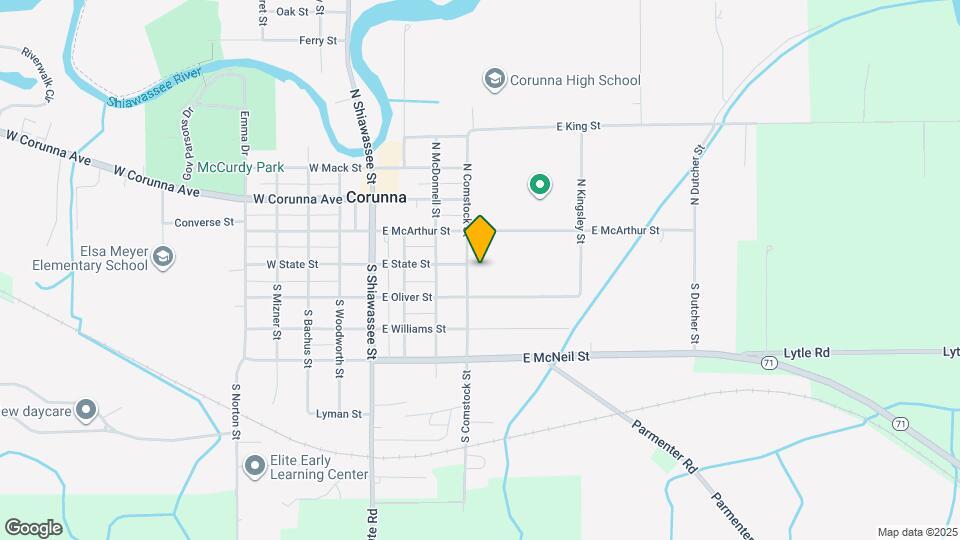 101 S Comstock St Map and Location Details