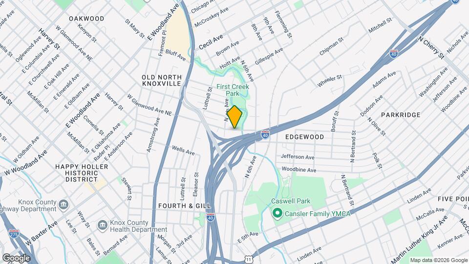 320 E Glenwood Ave Map and Location Details