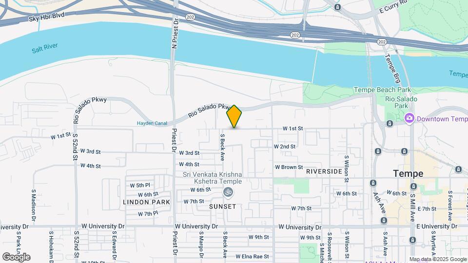 1065 W 1st St Map and Location Details
