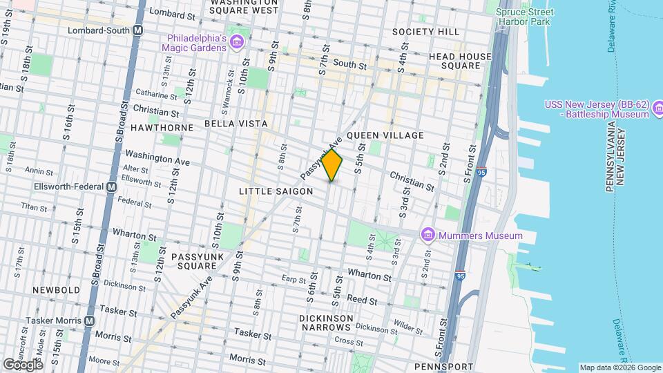 1003 S 6th St Map and Location Details