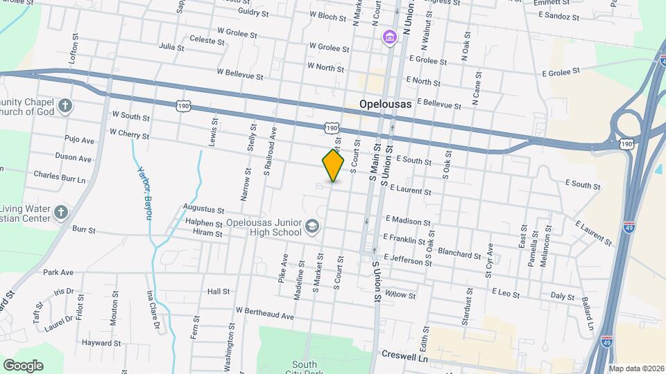 537 S Market St Map and Location Details