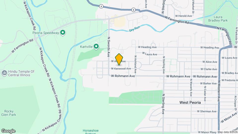 2925 W Kenwood Ave Mapa y Detalles de la Ubicación