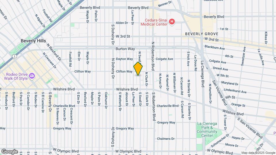 151 N Swall Dr Map and Location Details