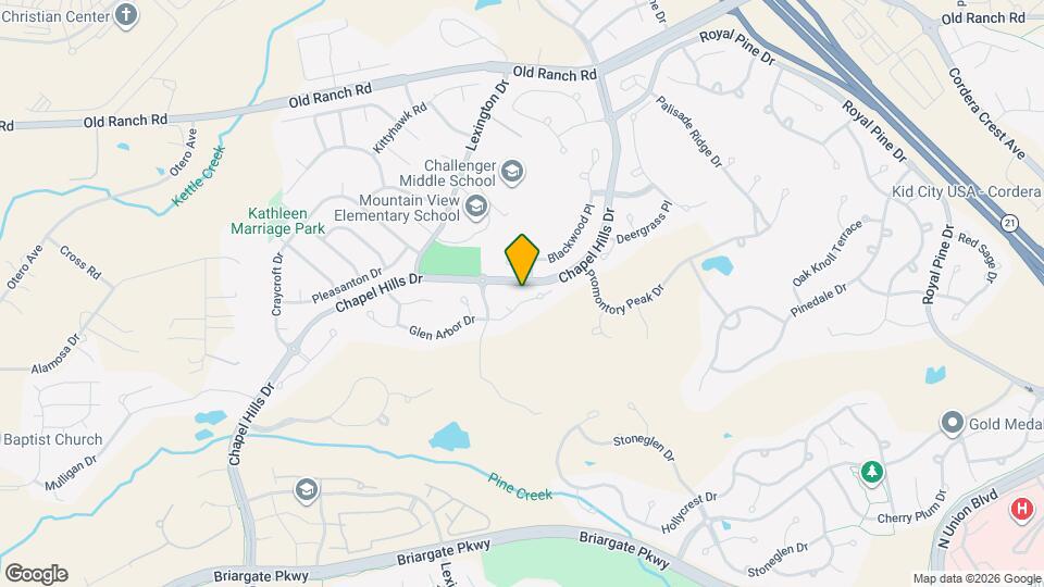 2908 Glen Arbor Dr Map and Location Details