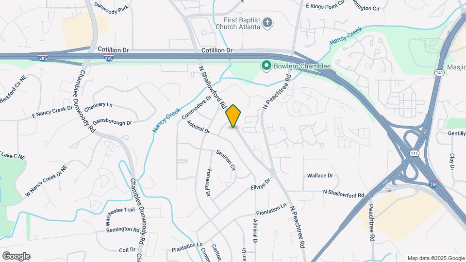 4192 N Shallowford Rd Map and Location Details