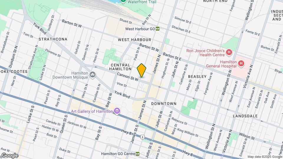 30 Cannon St W Map and Location Details