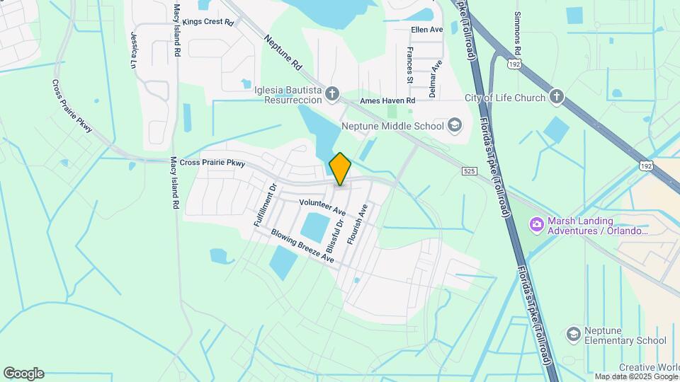 1705 Felicity Ln Map and Location Details