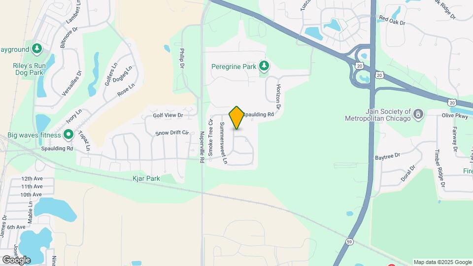 1223 Summersweet Ln Map and Location Details