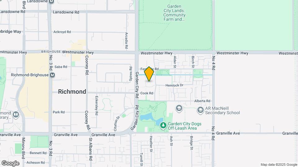 9133 Hemlock Dr Map and Location Details