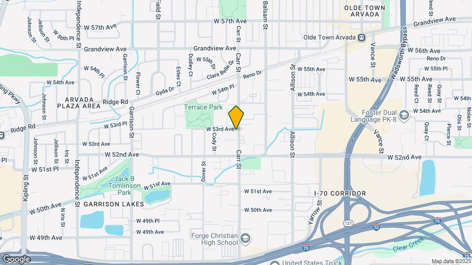 5293 Carr St Map and Location Details