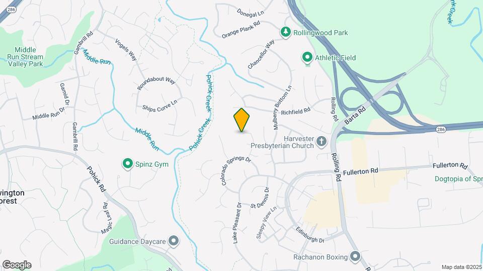 7804 New London Dr Map and Location Details