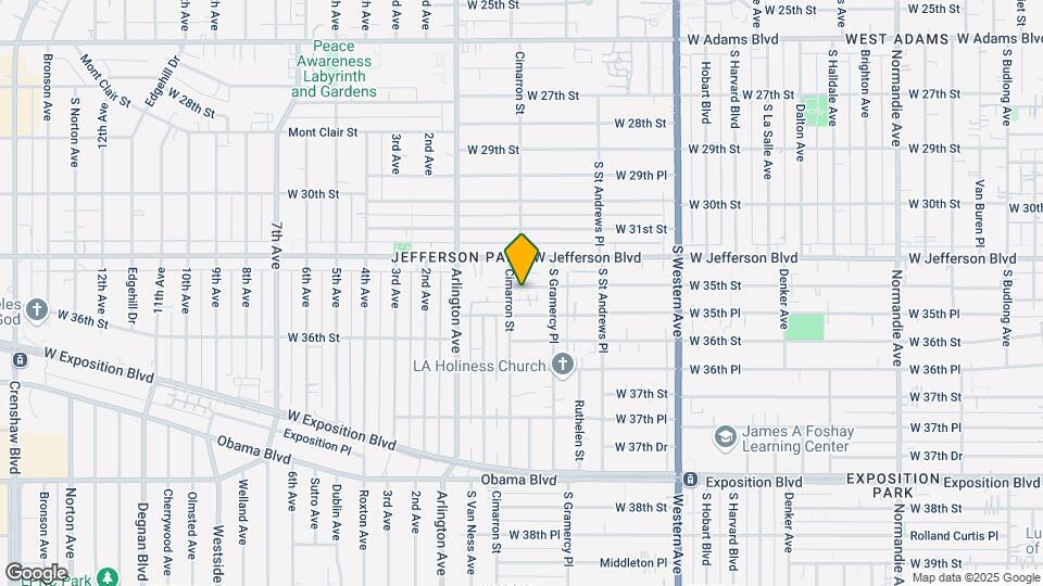 1934 W 35th St, Unit 1936.5 Mapa y Detalles de la Ubicación
