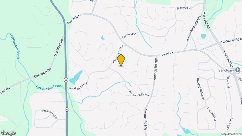 6105 Braidwood Ct Map and Location Details