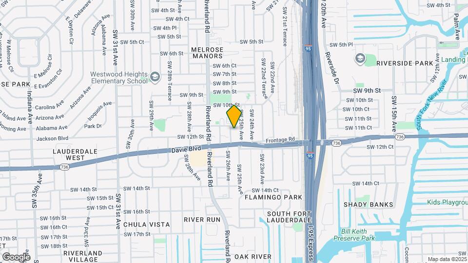 1150 SW 26th Ave Map and Location Details