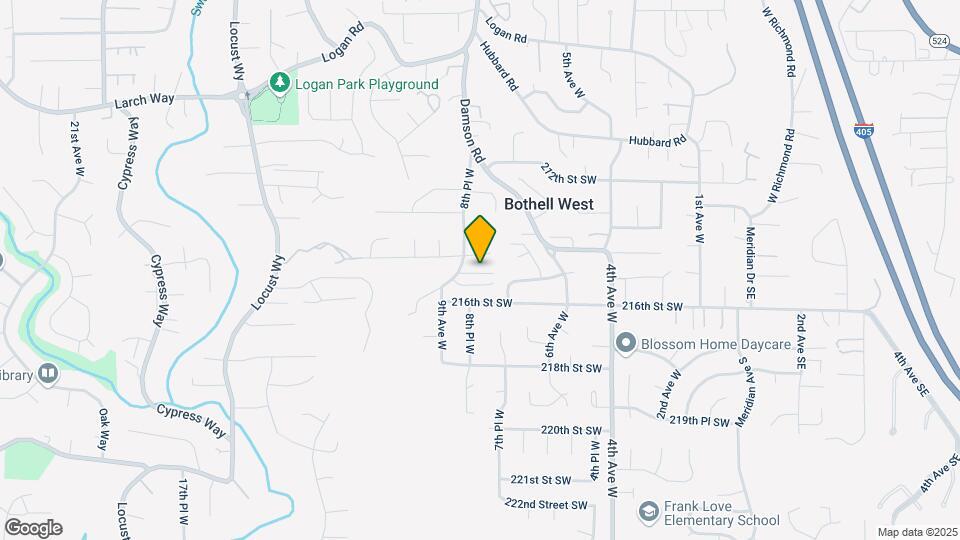 21501 8th Pl W Mapa y Detalles de la Ubicación