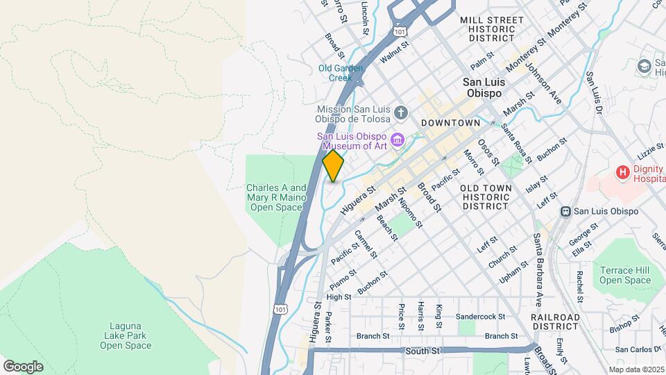 446 Dana St, Unit 100 Mapa y Detalles de la Ubicación